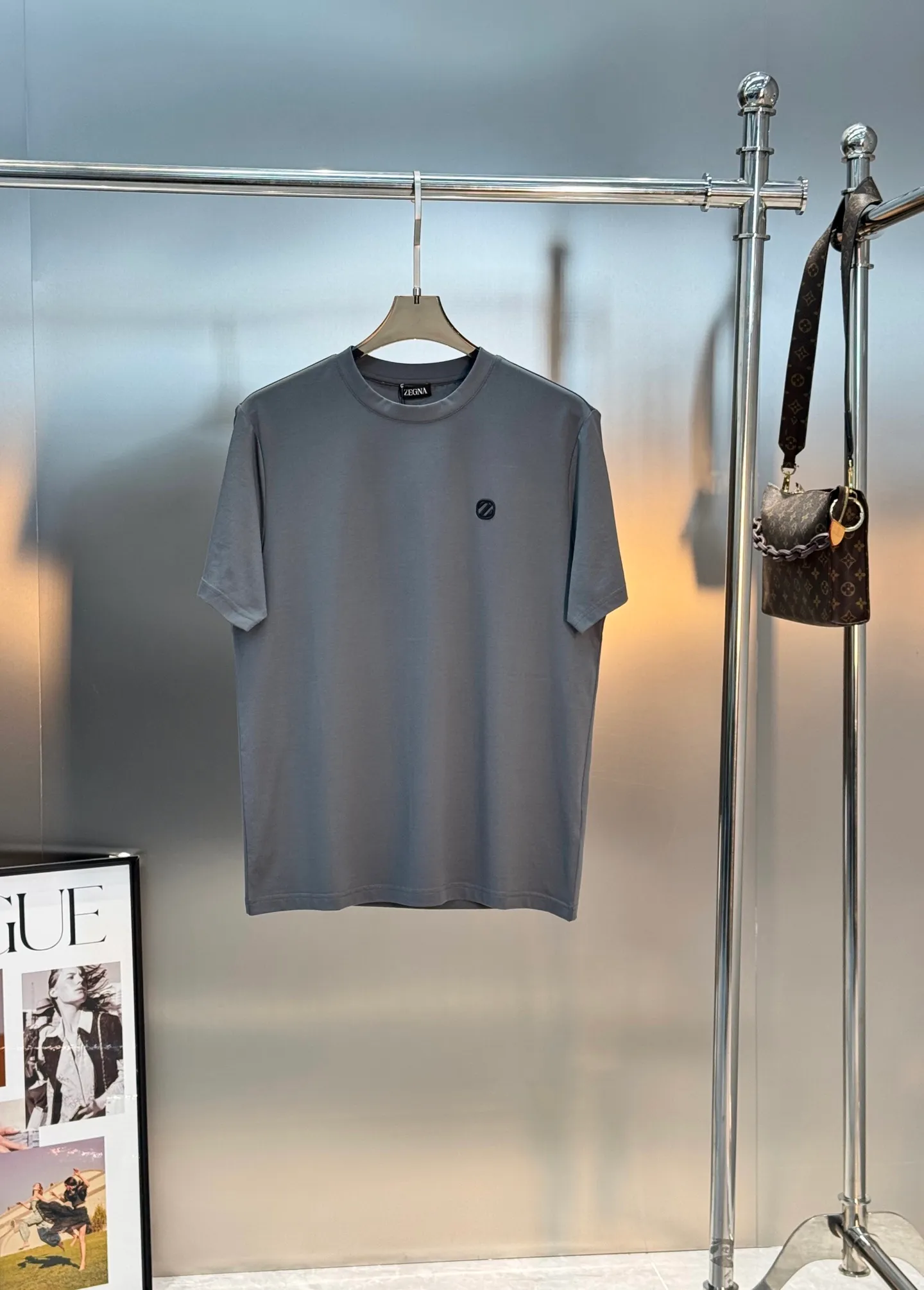 185 ⚜️ZEGNA New Arrival T ， Quality ， Breathable， ！ + Logo， ， OK， 。ZEGNA Premium ， ！ ！ ：Black.Gray. .White.Sizes：M-3XL（S 4XL ） ！175/145 XL